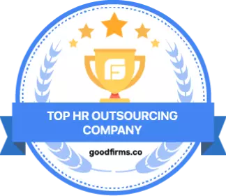 goodfirms award Top HR outsourcing company